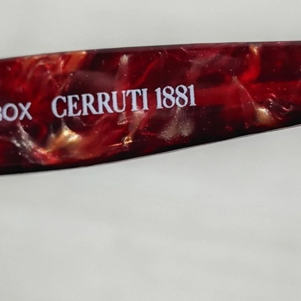 Cerruti 1881 2916 BOX Hand Made France Sunglasses Marbled 53□18‎ Vintage luxury